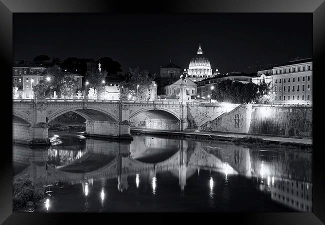 Rome at night Framed Print by Stephen Taylor