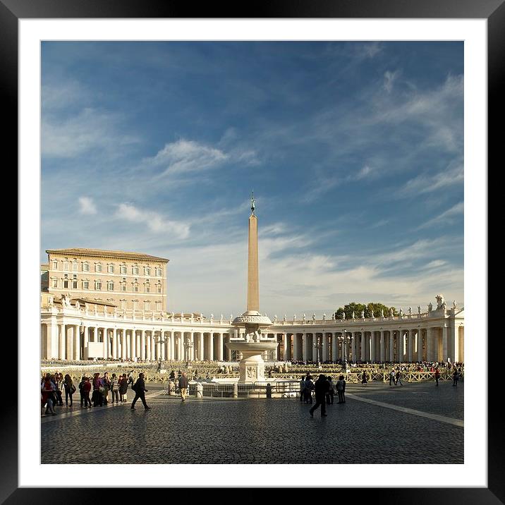 St Peters Square Framed Mounted Print by Stephen Taylor
