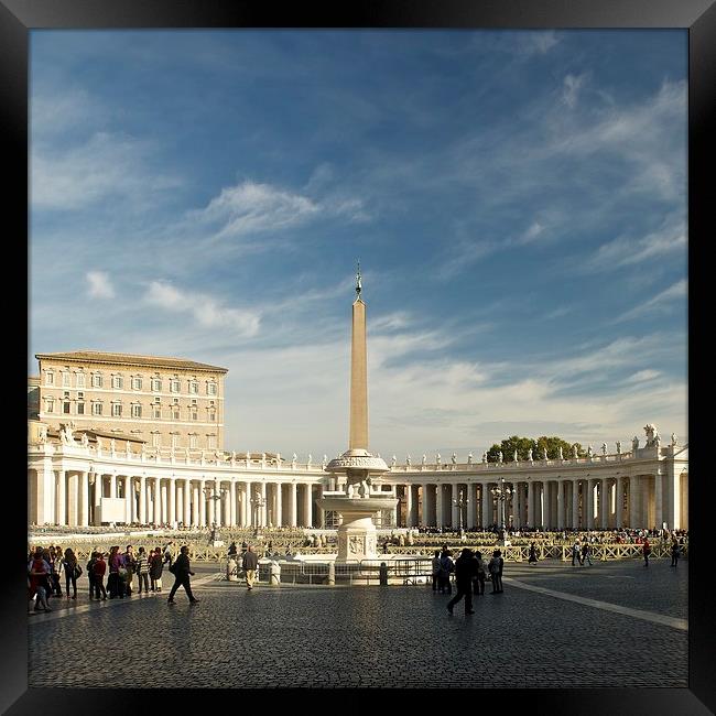 St Peters Square Framed Print by Stephen Taylor
