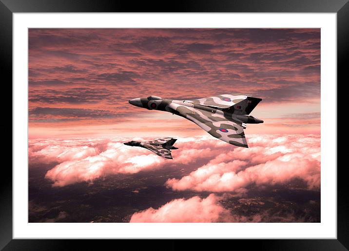 Vulcan Formation  Framed Mounted Print by J Biggadike