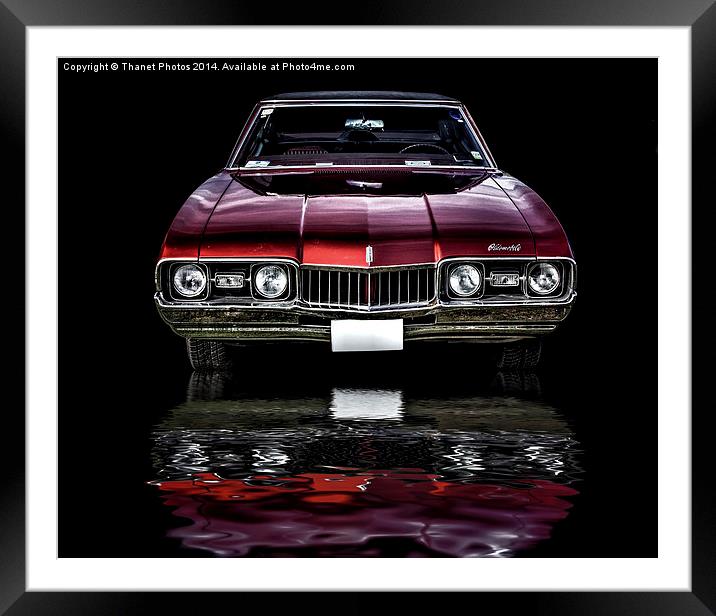  Oldsmobile Framed Mounted Print by Thanet Photos