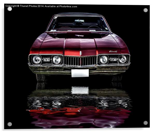  Oldsmobile Acrylic by Thanet Photos