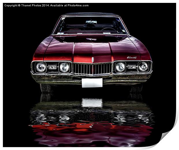  Oldsmobile Print by Thanet Photos