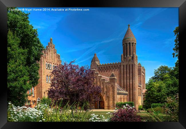Quarr Abbey #2 Framed Print by Wight Landscapes
