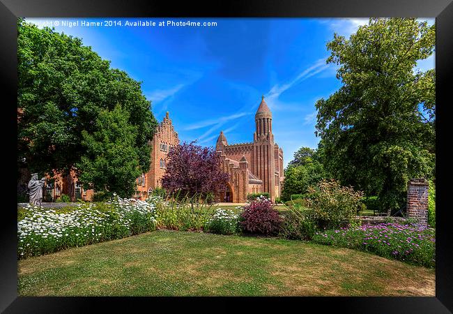 Quarr Abbey #3 Framed Print by Wight Landscapes