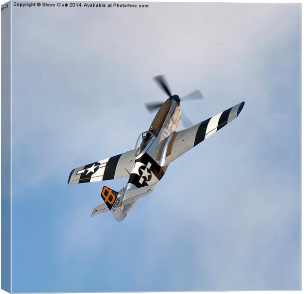  Mustang Canvas Print by Steve H Clark