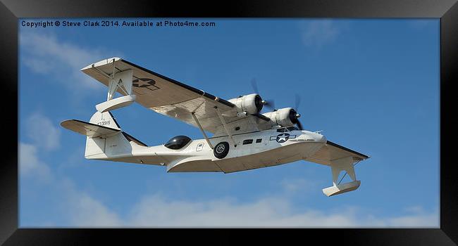  Consolidated PBY Catalina Framed Print by Steve H Clark