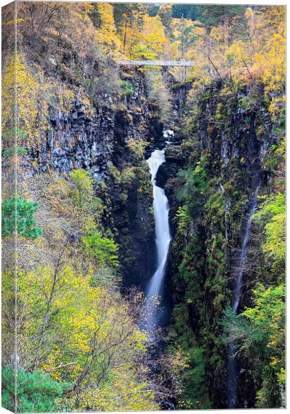 Falls of Measach Canvas Print by Andrew Ray