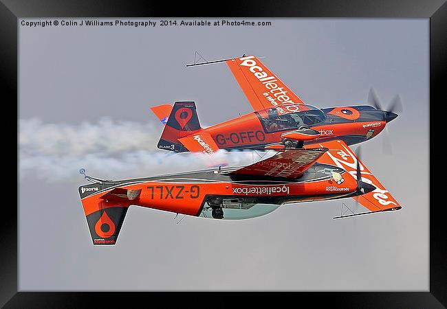  Blades 3 and 4 - Dunsfold 2014 Framed Print by Colin Williams Photography