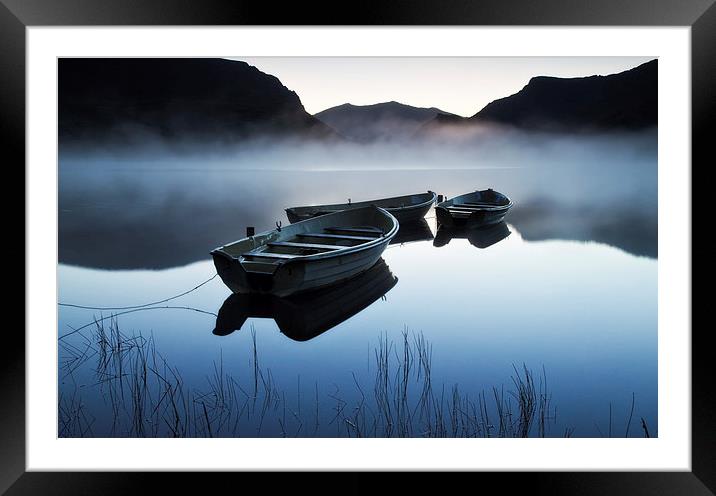  Llyn Nantlle Framed Mounted Print by Rory Trappe