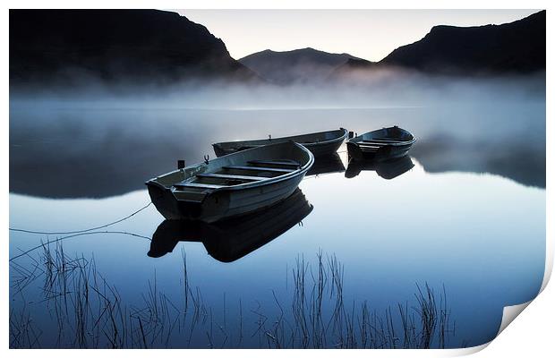  Llyn Nantlle Print by Rory Trappe
