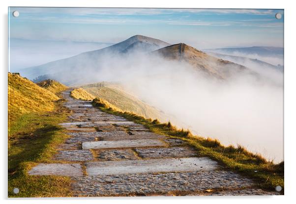 Great Ridge Path Acrylic by Andrew Ray