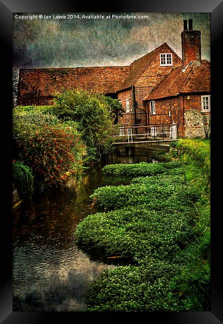  The Old Mill At Bosham Framed Print by Ian Lewis