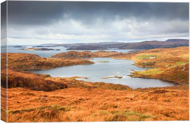 Loch Ardbhair Canvas Print by Andrew Ray