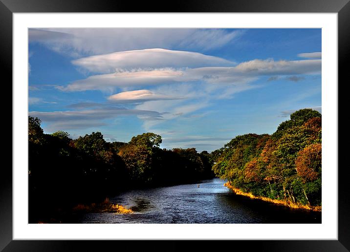  The River Beauly Framed Mounted Print by Macrae Images