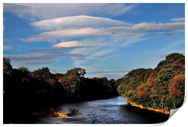  The River Beauly Print by Macrae Images