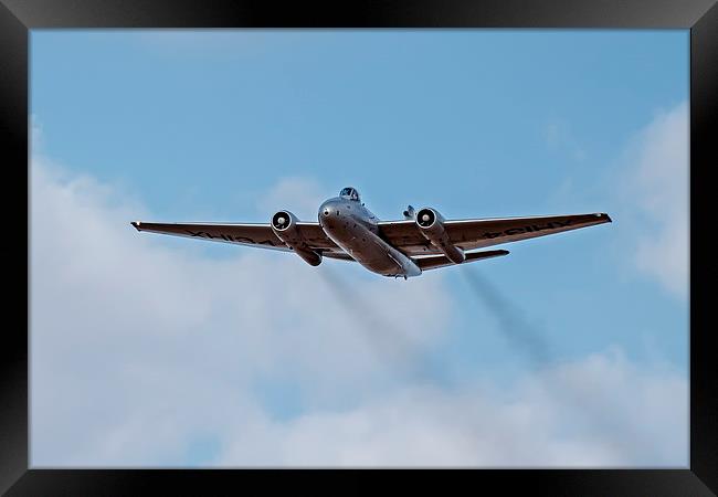Canberra XH 134  Framed Print by Roger Green