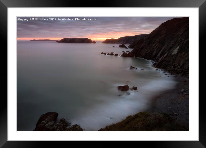  Marloes Sands, Pembrokeshire Framed Mounted Print by Chris Frost
