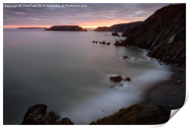  Marloes Sands, Pembrokeshire Print by Chris Frost