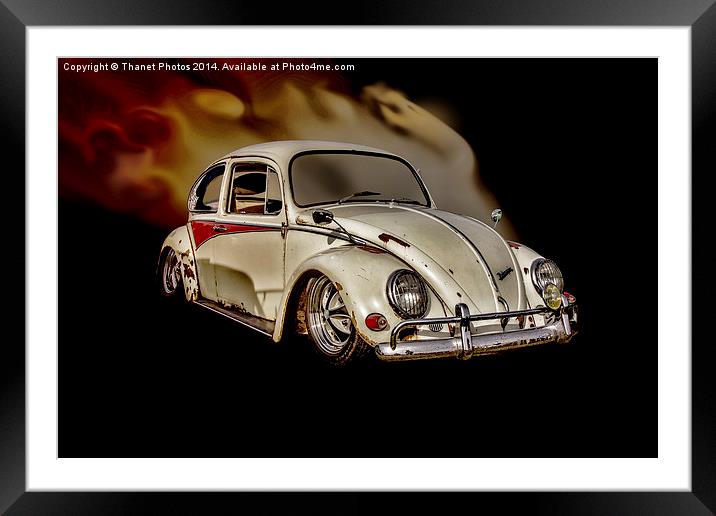  Fire bug Framed Mounted Print by Thanet Photos