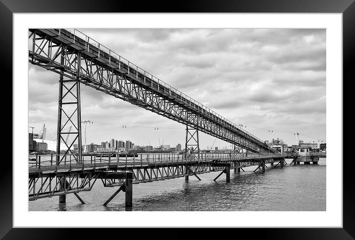  Industrial London Framed Mounted Print by Clive Eariss