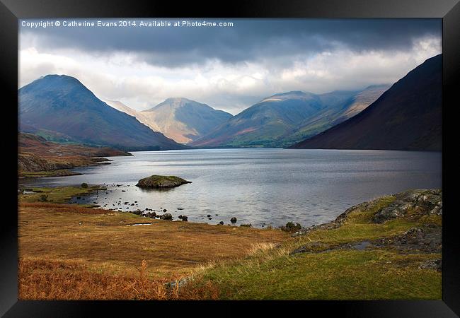  Autumn at Wastwater Framed Print by Catherine Fowler
