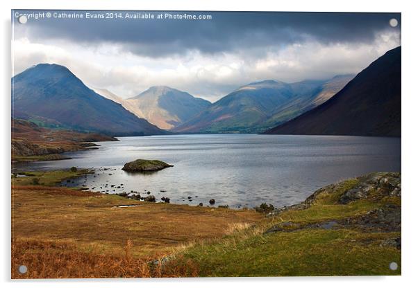  Autumn at Wastwater Acrylic by Catherine Fowler