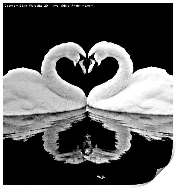 Love Keeps Us Together Print by Nick Wardekker