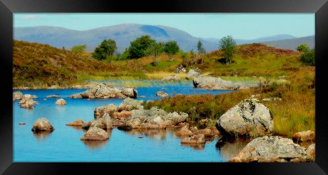  highland landscape       Framed Print by dale rys (LP)