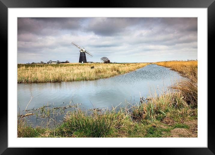 Mutton's Mill Framed Mounted Print by Andrew Ray