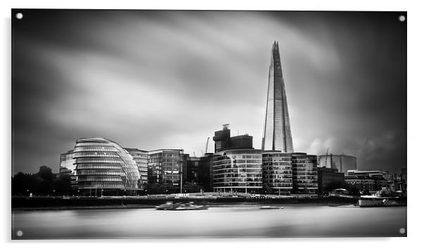  The Shard and City Hall London Acrylic by Ian Hufton