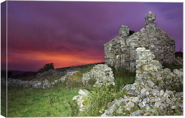  Bryn Eithin cottage Canvas Print by Rory Trappe