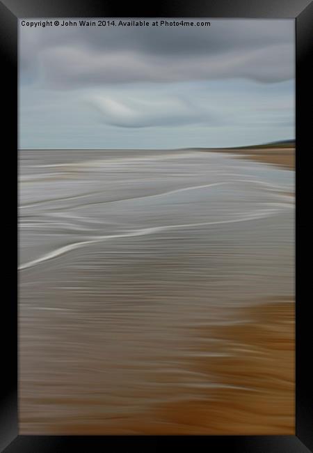 The Beach Framed Print by John Wain