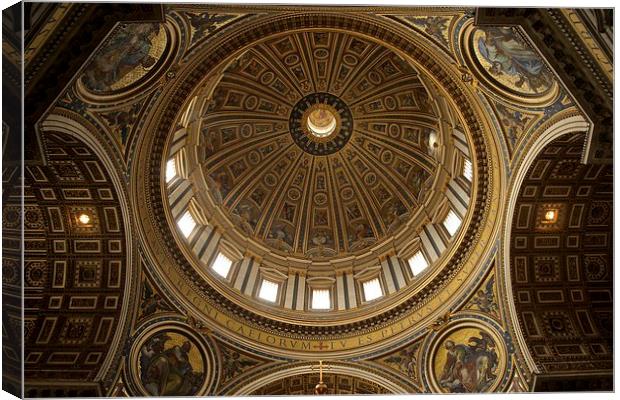 St. Peter's Basilica Canvas Print by Stephen Taylor
