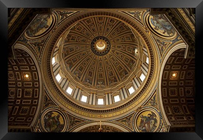 St. Peter's Basilica Framed Print by Stephen Taylor