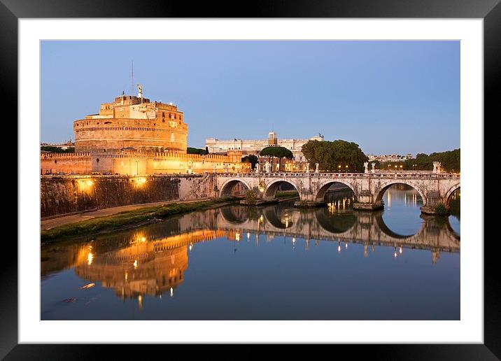 Castel Sant'Angelo Framed Mounted Print by Stephen Taylor