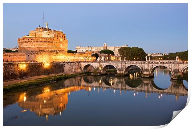 Castel Sant'Angelo Print by Stephen Taylor