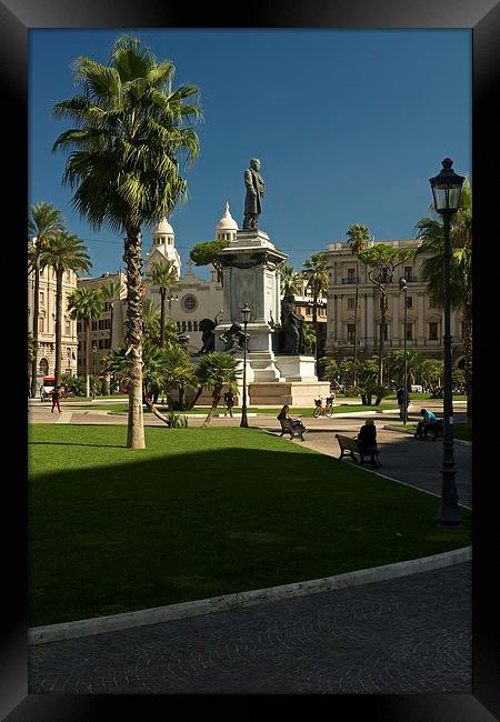  Piazza Cavour Framed Print by Stephen Taylor