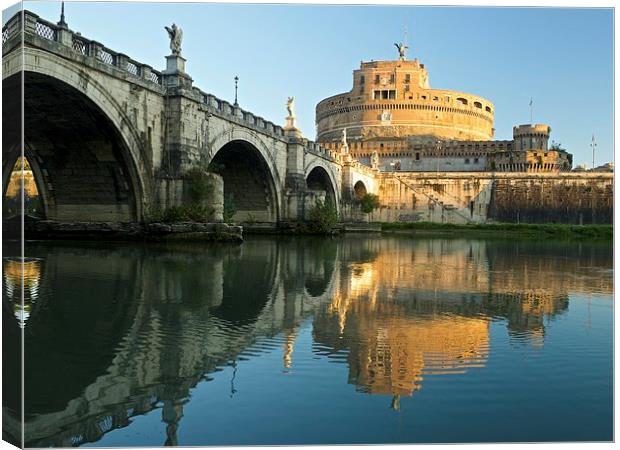 Castel Sant'Angelo Canvas Print by Stephen Taylor