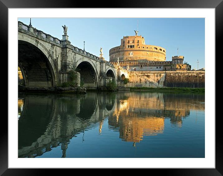 Castel Sant'Angelo Framed Mounted Print by Stephen Taylor