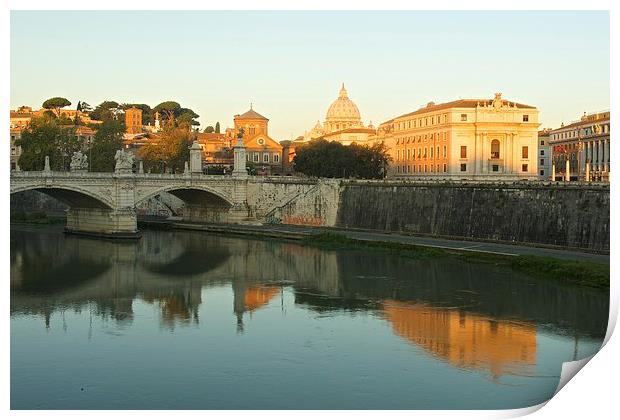  Early Morning in Rome Print by Stephen Taylor
