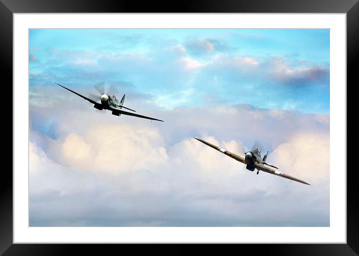  Battle of Britain Framed Mounted Print by Jason Green