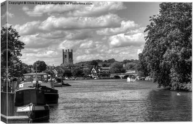 Henley-on-Thames Canvas Print by Chris Day