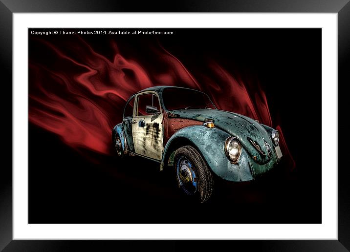  Volkswagen Framed Mounted Print by Thanet Photos