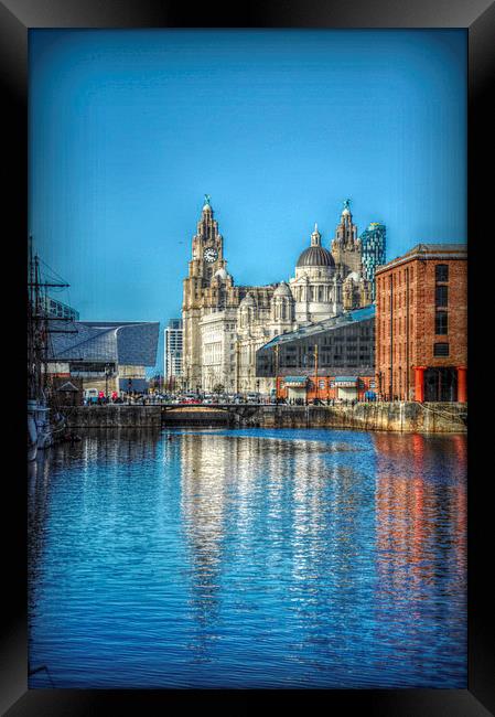  reflections of the three graces Framed Print by sue davies