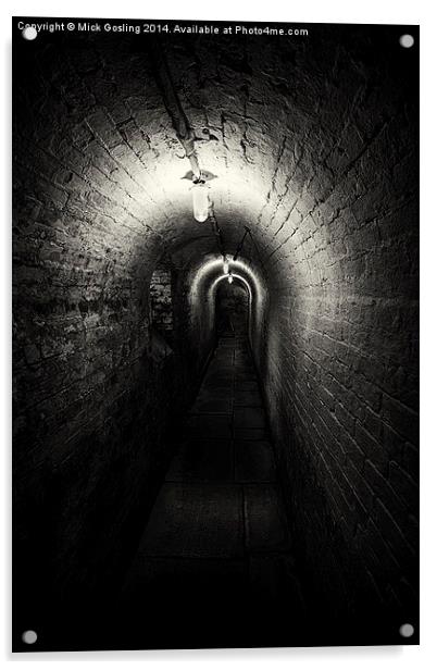  The Workhouse Cellar Corridor Acrylic by RSRD Images 