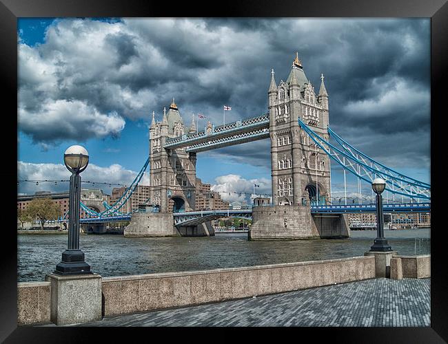  Fantastic Tower Bridge Framed Print by Clive Eariss