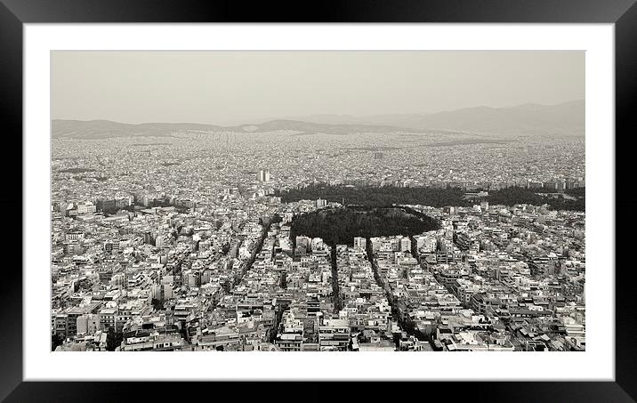 Athens Framed Mounted Print by Stephen Taylor