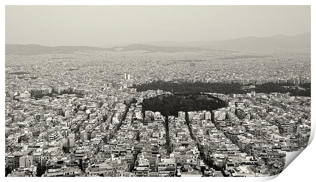 Athens Print by Stephen Taylor