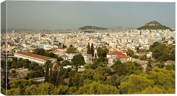  Athens Canvas Print by Stephen Taylor